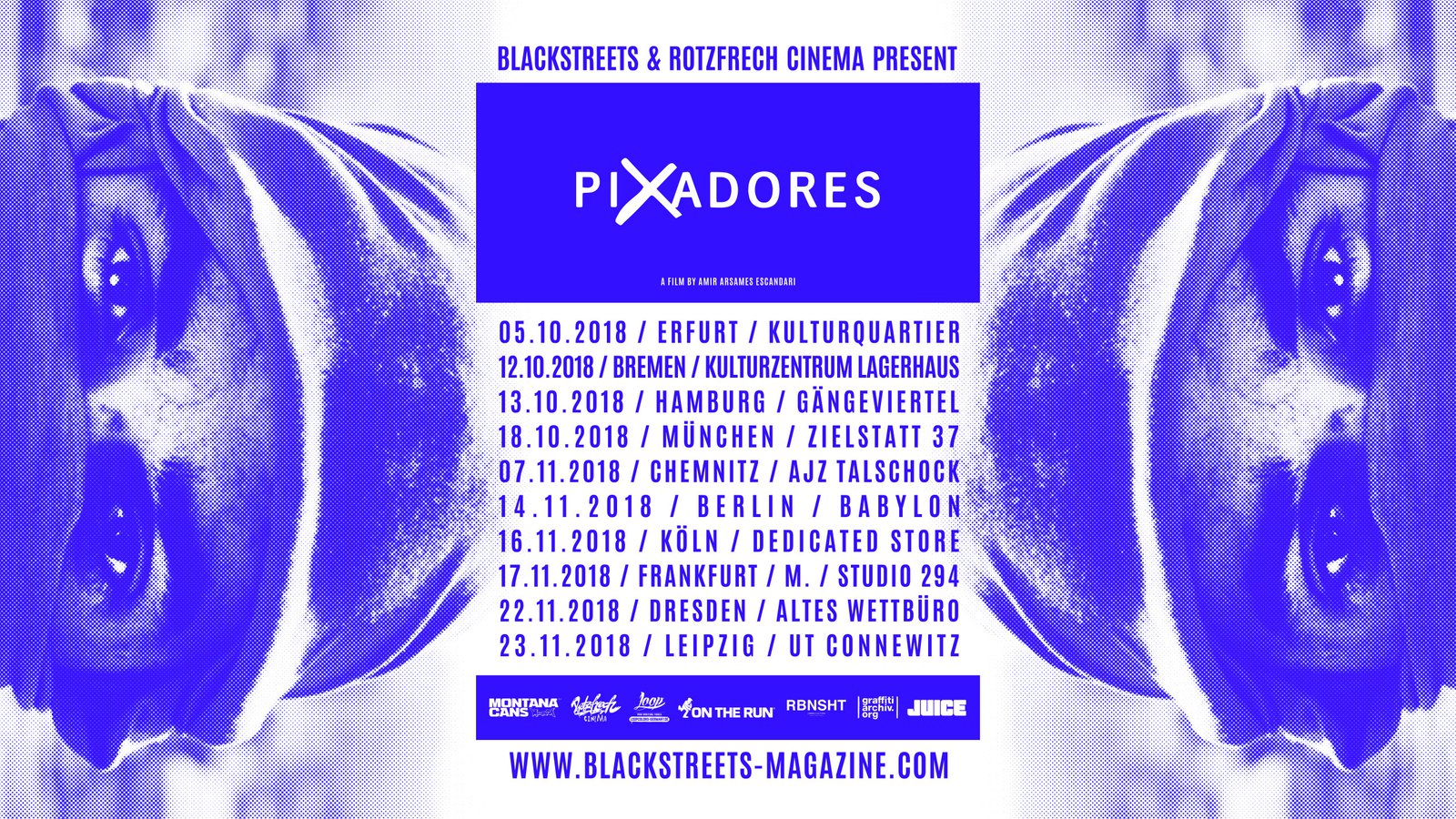 PIXADORES Kino Tour 2018 - UPDATE III